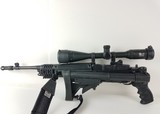 Ruger Ranch Mini 14 .223 UTG Folding Stock Scope - 3 of 9