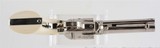 Engraved Nickel Colt 2nd Gen SAA 1970 4.75