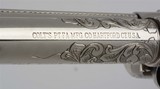 Engraved Nickel Colt 2nd Gen SAA 1970 4.75