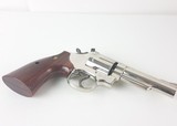 Smith & Wesson Model 19 357 Mag Nickel P&R 4 1/8