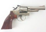 Smith & Wesson Model 19 357 Mag Nickel P&R 4 1/8