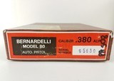 V. Bernardelli Model 80 .380 ACP Box Interarms - 2 of 9