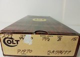 Colt SAA 44-40 Winchester 7.5