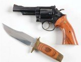 S&W 357 19-3 Texas Rangers Case Bowie Knife 1973d - 2 of 4