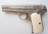 Colt 1903 .32 Engraved Ivory Grips Bugsy 1923 - 2 of 9