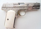 Colt 1903 .32 Engraved Ivory Grips Bugsy 1923 - 1 of 9