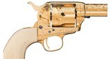 Quigley Signed Master Engraved Colt SAA 7.5