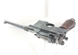 Mauser C96 1896 30 WW1 Mauser 7.63×25 Broomhandle - 7 of 12