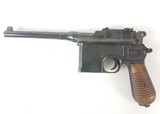 Mauser C96 1896 30 WW1 Mauser 7.63×25 Broomhandle - 2 of 12