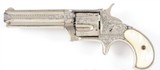 New York Engraved Remington Smoot .38 Nickel Pearl - 2 of 3