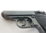 Walther PPK/S 380 ACP Blue W. Germany 1974 3.25