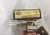 Colt Python 357 mag Nickel 4” 1979 Python Python - 8 of 9