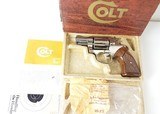 Colt Cobra Agent Nickel 38 SPL Box 1975 - 1 of 17