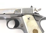 COLT MODEL 80 1911 .38SUPER PEARL GRIPS USED - 12 of 16