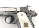 COLT MODEL 80 1911 .38SUPER PEARL GRIPS USED - 16 of 23