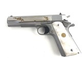 COLT MODEL 80 1911 .38SUPER PEARL GRIPS USED - 12 of 18