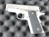 Kimber Stainless Ultra Carry II .45ACP Used - 3 of 4