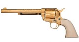 Quigley Signed Master Engraved Colt SAA 7.5