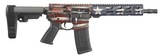 RUGER AR556 PRECISION 223 8573 10.5 American Flag - 1 of 1