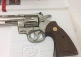 Colt Python 357 mag Nickel 4” 1979 Python Python - 3 of 9