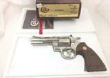 Colt Python 357 mag Nickel 4” 1979 Python Python - 2 of 9