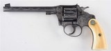 Engraved Colt Officer's Target .22 6