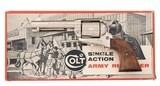 Scarce Nickel Colt 2nd Gen SAA 45 4.75