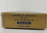 Smith & Wesson K-22 Masterpiece 22LR 5 Screw Box - 2 of 16