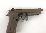 Beretta M9A3 TAN 9mm 17 rd TB J92M9A3M USED GREAT COND - 4 of 11
