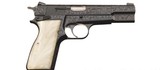 Engraved Browning High Power BAR-STO NS 9mm 1992 - 1 of 2