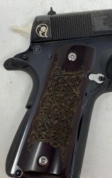 Gustave Young Colt .45 ACP Series 70 Gov't Engraved 1911 BEAUTIFUL - 21 of 25
