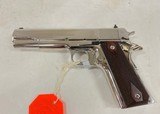 Colt 1911 Custom Government .38 Super Chromed Stainless - 2 of 6