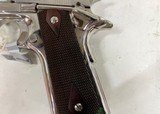 Colt 1911 Custom Government .38 Super Chromed Stainless - 6 of 6