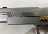 Sig Sauer P226 S 9mm Stainless w/ Gold Sport 226 - 5 of 10