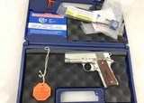 Colt Officers 1911 Factory Bright Polished SS BSTS - 2 of 10