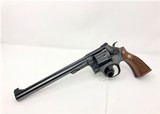 Smith & Wesson Model 14-4 38 spl
blue 8 3/8” Target SA only - 1 of 10