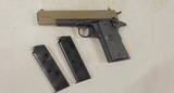 Colt M1991A1 .45 ACP Cerakote/Matte Blued Talo Edition - 2 of 12