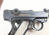 DWM Artillery Luger 9MM Blue/Straw Walnut 8