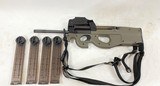 FN PS90 5.7x28mm w/ four 50 round mags + 30 rd. mag OD Green Gen 2 - 1 of 16
