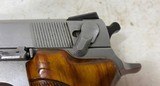 Smith & Wesson Model 5906 9mm Stainless Wood Grips - good condition - 3 of 15