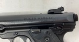 Ruger Mark IV Target .22 LR 5.5