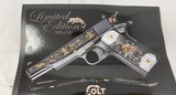 Colt TALO Aztec Jaguar Azul Select O2991Z 1 of 20 #7 38Super POLISHED BLUE - 4 of 17