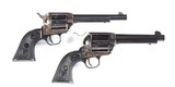 Colt 45 & 22 SAA Blue Case Colored Black Eagle - 1 of 8