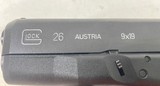 Glock 26 Gen 3 9mm w/ one 10 rd. mag - excellent condition - 3 of 11