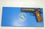 Colt 1911 ACE .22 LR 1836 Sam 1981 Engraved - 1 of 7