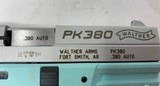 Walther Arms PK380 .380 ACP .380 Auto Angel Blue 3.66