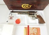 Colt SAA 44 SPL Nickel Walnut Box 7.5