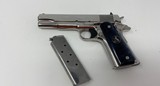 Colt Government Model .45 ACP Brushed Stainless Lew Horton Exclusive - 2 of 11