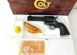 Colt SAA .44 SPL 4.75 Full Royal Blue P1740FB Rare - 1 of 16
