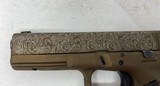 Glock 22 Gen 4 .40 S&W Burnt Bronze Cerakote Finish w/ night sights one mag - 5 of 24
